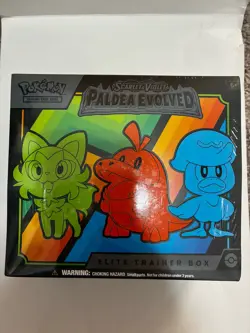Pokemon TCG Paldea Evolved Elite Trainer Box ETB New Sealed 820650853661 - Image 2