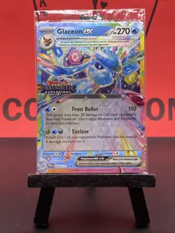 Glaceon ex 026/131 Prismatic Evolutions Promo Sealed Stamped Pokemon TCG 2025 NM - Image 2