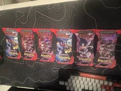 SEALED Destined Rivals Packs Pokemon Cards Very Good Condition No Tears Or Rips. - Image 1