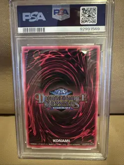 2001 Yugioh! JPN Dark Magician Girl Promo DDM Blue PSA 8 - Image 2