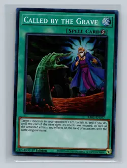 Yugioh - Called by the Grave - RA01-EN057 - 25th Anniversary - Super Rare - NM - Image 1