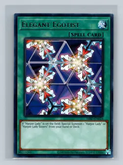 Yugioh - Elegant Egotist - MRD-024 - Metal Raiders - Rare - NM - Image 1