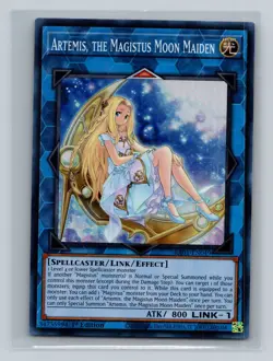 Yugioh - Artemis, the Magistus Moon Maiden - RA01-EN049 - Super Rare - NM - Image 1