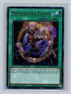 Yugioh - Magicalized Fusion - RA01-EN058 - 25th Anniversary - Super Rare - NM - Image 1
