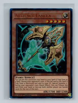 Yugioh - Artifact Lancea - RA01-EN006 - 25th Anniversary - Super Rare - NM - Image 1