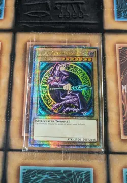 YUGIOH DARK MAGICIAN OG Art TN23-EN001 Limited Ed QUARTER CENTURY (QCR) NM - Image 1