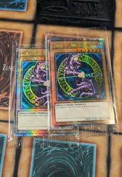 YUGIOH DARK MAGICIAN OG Art TN23-EN001 Limited Ed QUARTER CENTURY (QCR) NM - Image 2