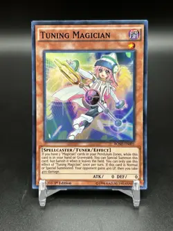 Yugioh - Tuning Magician - PEVO-EN020 - Super Rare 1st Edition 25th Anniversary - Image 1