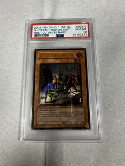 YUGIOH PSA 10 A-Team Trap Disposal Unit RDS-EN033 Ultimate Rare 1st Edition - Image 1