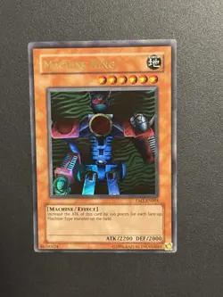 Yugioh 2004 Machine King Ultra Rare EM1-EN001 (P) - Image 1