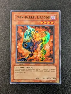 Twin-Barrel Dragon TDGS-EN029 Super Rare 1st Edition Yugioh LP - Image 1
