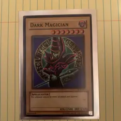 Dark Magician SYE-001 Super Rare LP/VLP Yugioh Starter Deck Yugi VTG! - Image 1