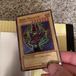 Dark Magician SYE-001 Super Rare LP/VLP Yugioh Starter Deck Yugi VTG! - Image 3