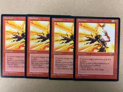 MTG 4x Burnout Alliances Legacy Magic the Gathering x4 NM - Image 1