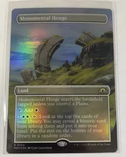 Monumental Henge (Borderless) Modern Horizons 3 Foil - Image 1
