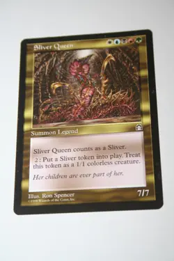 MTG Magic The Gathering Stronghold Sliver Queen NM Unplayed English! 1 of 2! - Image 1