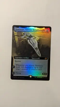 MTG Dawnsire, Sunstar Dreadnought 351 Foil Extended Art Edge of Eternities EOE - Image 1