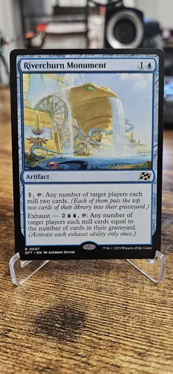 x2 Riverchurn Monument R MTG Aetherdrift M/NM, English - Image 1