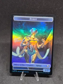 MTG Lander 0005/Robot 0010 Edge of Eternities Token Foil NM - Image 2