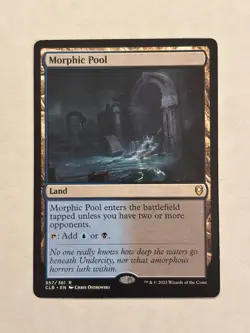 Morphic Pool Commander Legends: Battle for Baldur's Gate Regular Magic the Gathe - Image 1