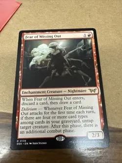 Fear Of Missing Out Rare 0136 Nightmare - Image 1