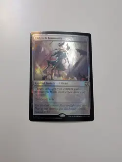 MTG - Eldritch Immunity (Ripple Foil) - Commander: Modern Horizons 3 NM/M Cond - Image 1