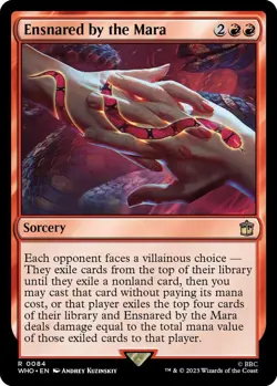 NM Ensnared by the Mara, MTG, Doctor Who, Magic the Gathering, 84 - Image 1