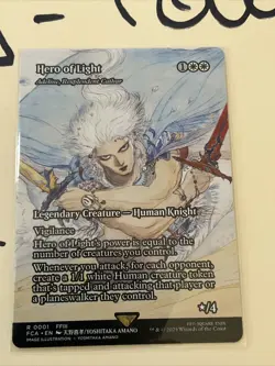 Hero of Light - Adeline, Resplendent Cathar (Showcase) Final Fantasy - Image 1