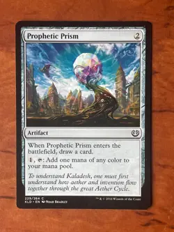 Prophetic Prism MTG Magic the Gathering Card NM Near Mint KLD - Image 1