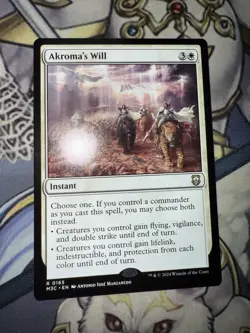 NM Akroma's Will, MGT, Modern Horizons 3, Magic the Gathering, 165 - Image 1