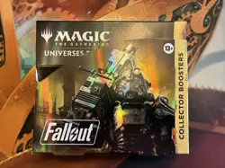 MTG Magic the Gathering FALLOUT Collector Booster Box EMPTY No Packs - Image 1