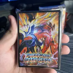 Japanese Pokemon Super Legend Xerneas Yveltal Card Sleeves NEW SEALED (62 pcs) - Image 1