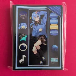 VTuber hololive Hoshimachi Suisei doujin Card 60Sleeve Protector - Image 1