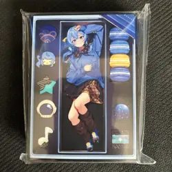 VTuber hololive Hoshimachi Suisei doujin Card 60Sleeve Protector - Image 2