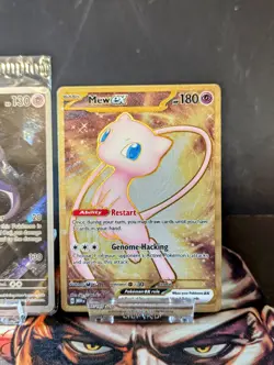 Pokemon 151 - Ultra Premium UPC Mew/Mewtwo Promos Sealed + Mew ex Metal Card NM - Image 4