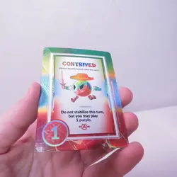 GenCon2025 Doomlings Exclusive Foil Contrived Special Edition Card 4/4 - Image 1