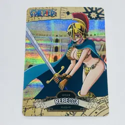 Rebecca - One Piece Trading Card Game Holo Foil Prism Cool Art Tc8 - Image 1