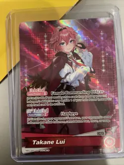 Takane Lui OSR hololive OCG card hBP01-005 Blooming Radiance Japanese - Image 1