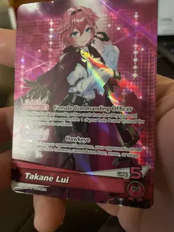 Takane Lui OSR hololive OCG card hBP01-005 Blooming Radiance Japanese - Image 5