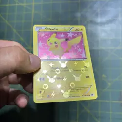 Pikachu RC7/RC25 Radiant Collection Holo Card - Image 2