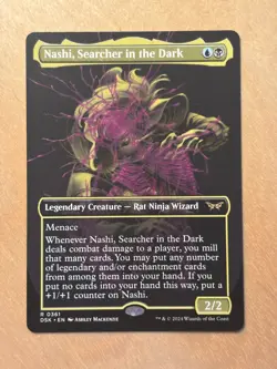 Magic MTG Nashi Searcher in the Dark Showcase Duskmourn House of Horror NM - Image 1