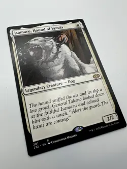 MTG TCG Isamaru, Hound of Konda Jumpstart 2022 Regular - Image 3