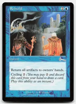 MTG Rebuild U Urza's Legacy 40 LP - Image 1