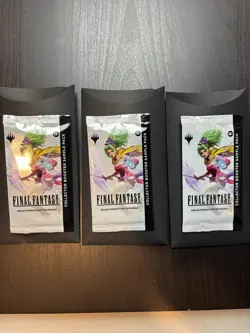 MTG: Final Fantasy Collector Booster Sample Pack - Unopened x 3 - Image 1