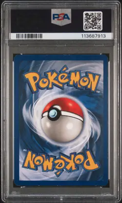 1999 POKEMON GAME 1ST ED #8 MACHAMP-HOLO PSA 6 - Image 2