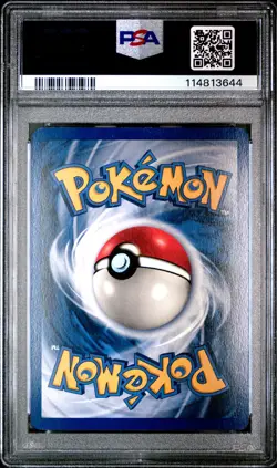1999 POKEMON GAME 1ST ED #8 MACHAMP-HOLO PSA 6 - Image 2