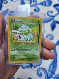 Bulbasaur 044/102 Base Set Pokemon 001174 - Image 1