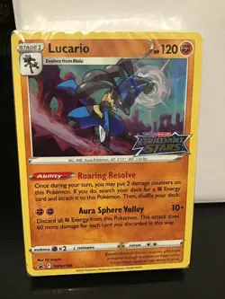 Lucario SWSH186 Pokemon Brilliant Stars Sealed Build & Battle Deck - Image 1