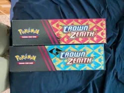 Pokemon Crown Zenith Shiny Zacian/Zamazenta Set - Image 2
