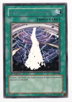 Yugioh - Special Hurricane AST-084 NM 1st ed Rare - Image 1
